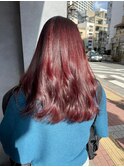 くすみピンク/ピンクグラデーション/ニュアンスカラー/韓国風