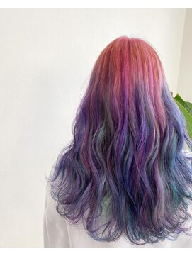 エバーグリーン(EVERGREEN by beautycollection) ユニコーングラデーション