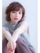 ユニックス モザイクモール港北店(UNIX)&nbsp;【UNIX港北】ニュアンスカール外ハネ　大人ボブ前髪あり