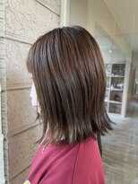 ヘアーアートミュージアム(Hair Art Museum)&nbsp;切りっぱなしアッシュブラウン♪