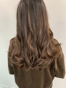 エンディアリング 東銀座(Endearing) 大人可愛い韓国ヘアツヤ感ロング20代30代40代東銀座