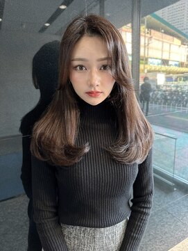 ロンド ロビン 栄(Lond robin) 【Lond robin】木屋元一　前髪/顔まわり/2way/韓国/レイヤー