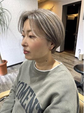 スカイ(SKY) 白髪ぼかしにもぴったりベージュカラー