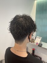 ロミーオム 本厚木(ROMMY. Homme)&nbsp;波巻きツイストスパイラルパーマ刈り上げ