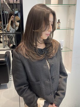 キーン 吉祥寺店(keen) 《keen×カネコ》レイヤーカット×オリーブグレージュ