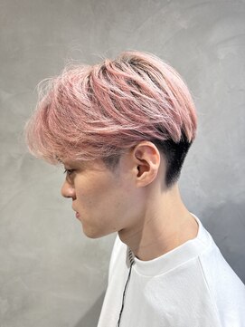 ニコ トウキョウ ヨコハマ(nico) メンズ/センターパート/ニュアンスパーマ