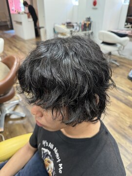 ジールヤマグチ 朝霧駅前店 【渋谷作】ジェンダーレスパーマ