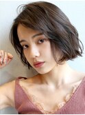 【La fith】ミニボブ×ラベンダーグレージュ