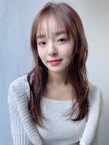 エトラ 渋谷店(etora)&nbsp;小顔 フェミニンロング メルティーカラー 似合わせカット"