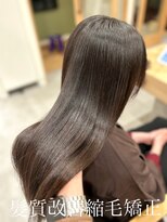 アース 武蔵境店(HAIR & MAKE EARTH) クセ毛でお悩みのお客様へ髪質改善縮毛矯正をご提案☆