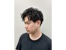 メンズカット+シャドウパーマ+パーマ専用トリートメント付