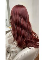 ヘアメイク オレンジトレ(Hair Make ORANGE tre)&nbsp;ブリーチ無しピンク