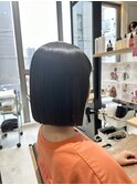 切りっぱなしボブ【kum川越】