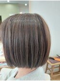 《HAIRZ 》藤井☆ナチュラルボブ、シナモンカラー