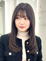 グルグル 本八幡店(GULGUL) 本八幡/ミディアム/顔周り/レイヤーカット/ブリーチなしカラー