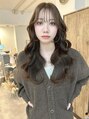 ミョンシル&nbsp;赤みを抑えたブリーチなしの透明感カラー
