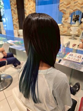 アース 千葉店(HAIR&MAKE EARTH) ロングインナーカラー