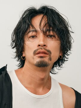 フィフス 栄(fifth) 栄シャドウパーマスパイラルパーマミディアムパーマウルフ