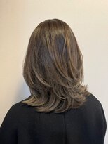 ムード(MOOD,)&nbsp;暗めカラー/グランマッシュ[レイヤーカット/髪質改善/銀座]