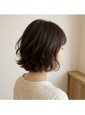 ふんわりパーマショートボブ 20代 30代 40代 50代 60代