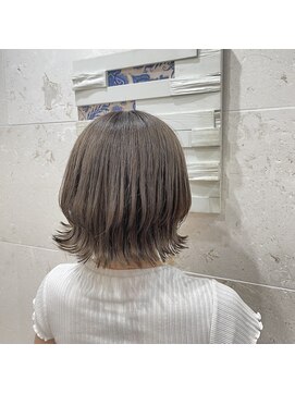 ラフューネ ヨコハマ(Raffune Yokohama) ハイトーンカラー 外ハネボブStyle // Raffune Yokohama MAO