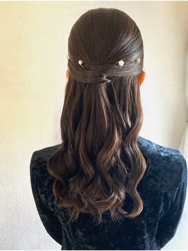 リムネ(RIMUNE) ハーフアップ