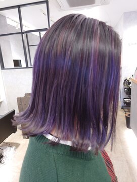 リンク(Link) 全体ハイライト☆バイオレットカラー