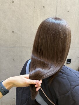 レジュアル(RESSUAL) ブリーチなしWカラー　チョコレートベージュ　アッシュブラウン