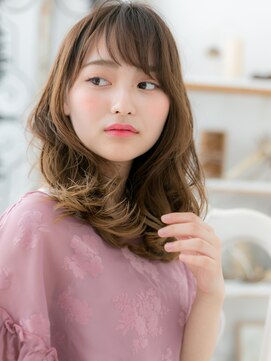 カバーヘア 上尾西口店(COVER HAIR) こなれ透けバングフェアリーレイヤーセミディc7上尾20代30代40代