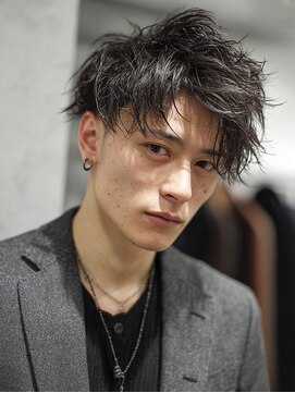 ハーフアップバング