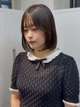 ザシェノンウメダ(THA CHAINON UMEDA) 心斎橋/着物ヘア/大人ガーリー/ダークアッシュ/似合わせカット