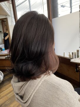 アズワンヘアー(as one hair) イヤリングカラーおピンク