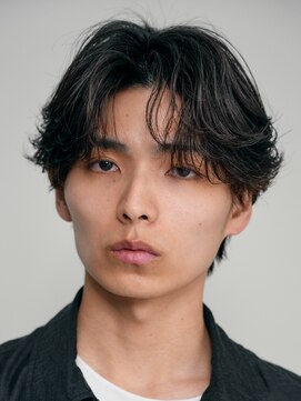 フィフス 札幌大通(fifth) 札幌ニュアンスパーマカルマパーマ毛流れセンターパート微分け