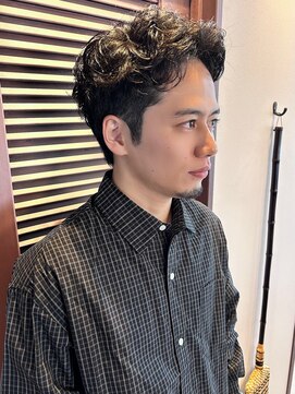 エンベロープス 中目黒(Envelopes) トップに動きが出る大人メンズパーマ