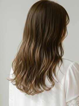 フレイムス ヘアアンドリラックス 戸田店(Frames hair&relax) ゆる巻きウェーブ/前髪あり/20代30代40代◎縮毛矯正/戸田