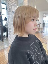イーストハムアネーロ(EAST HAM anello)&nbsp;【ビフォーアフター】ケアブリーチカラー/ホワイトベージュ