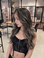 リーチェ(ReCHE by CAPA(旧：CAPA茅ヶ崎店）)&nbsp;ハイライトレイヤーカットダークパープル夏ミルクブラウン29
