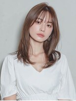 ユニカ オレ(UNIKA ore)&nbsp;ハッシュカットグレージュデザインカラーツートーンカラー北長瀬