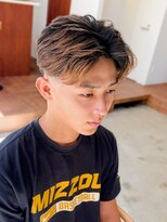シープドッグ(SHEEP DOG)&nbsp;フェザーショート　テーパーフェード 　メンズカット 　七隈
