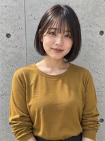 ビューティーアンドフリーハコ(Beauty&Free HACO)&nbsp;ナチュラルボブ×艶ブラウン