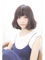 スノッブアンジェラ(Snob Angela)&nbsp;愛されミディアムボブパーマ☆