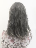 フレイムスヘアデザイン(FRAMES hair design)&nbsp;ハイトーングレージュカラー×ゆるふわミディアム