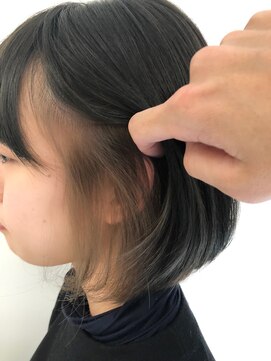 ラヴェストバイフレイスウェル(LOVEST by frace well) 《LOVEST甲村》インナーカラーでオシャレに！グレージュカラー