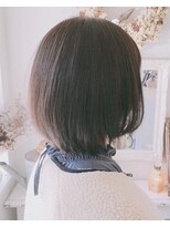レガーメ(hair make Legame.)&nbsp;暖色系カラー☆レイヤーボブ30代40代50代