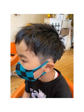 キキ 美容室(KIKI) かっこいいキッズカット