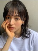 【堀口】シースルーバング/ミディアムレイヤー/前髪
