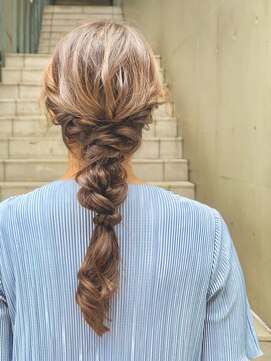 ディア(.eer) カジュアルルーズ // °＊ 編み込み × 編みおろし ＊°