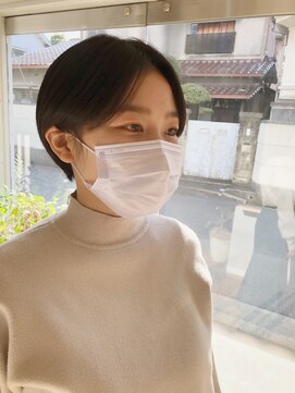 ヴィノバ(benova) 耳かけマッシュショート ミニボブ【塚口/武庫之荘/benova】