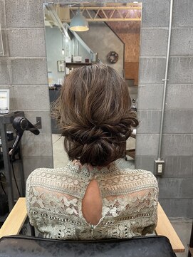 インディゴドロップ(indigo drop) ダウンシニヨン