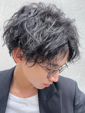 フィフス 原宿(fifth) 【大人ツイストスパイラルパーマツーブロ波巻きスパイラル】